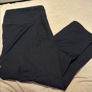 Black High-Waisted Leggings